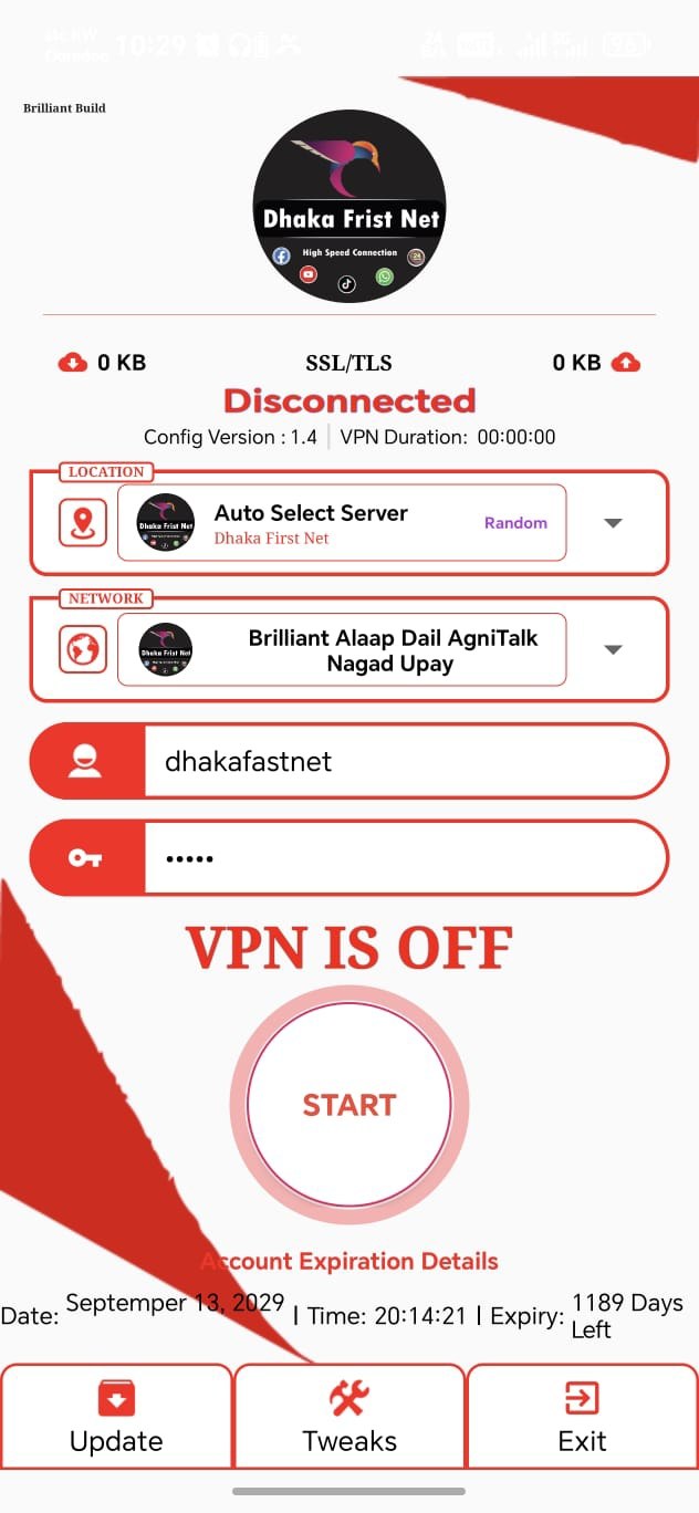 VPN Screenshot
